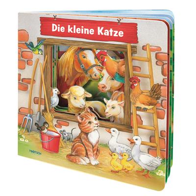 Fensterpappenbuch "Die kleine Katze"