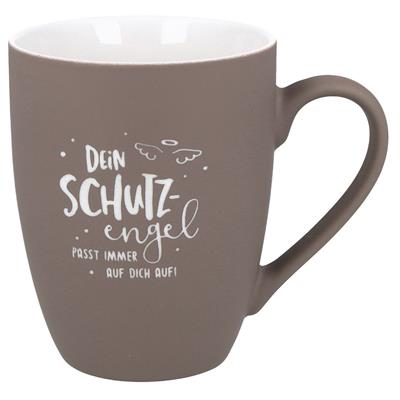 Soft-Touch Tasse "Dein Schutzengel"