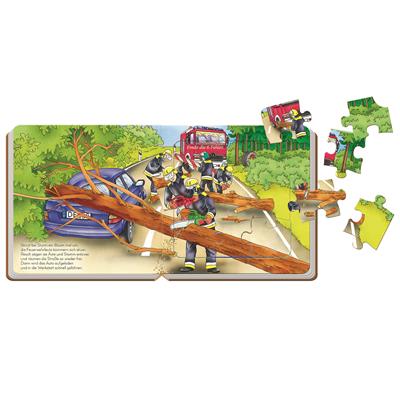 Puzzlebuch Feuerwehr 15x15cm