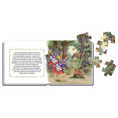 Puzzlebuch Hänsel und Gretel, 15x15cm