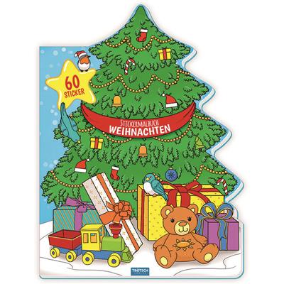 Stickermalbuch Weihnachten