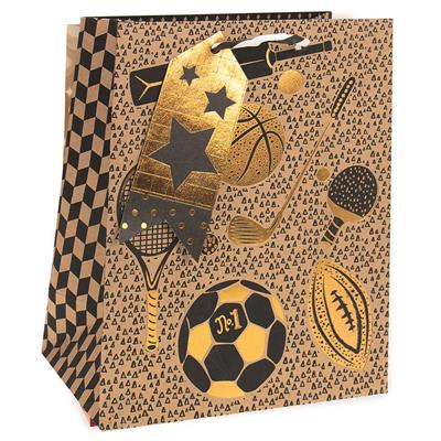 Geschenktasche "Herren" Kraftpapier mittel