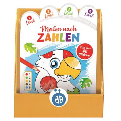 Malen nach Zahlen, 16er Display