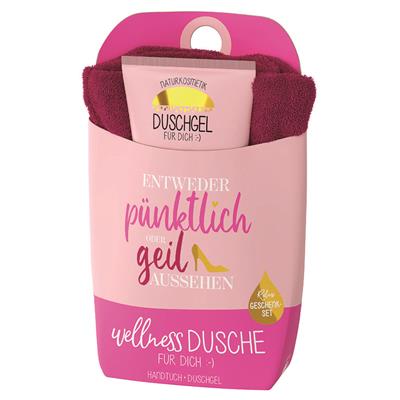 Wellnessdusche Entweder pünktlich, Pumps