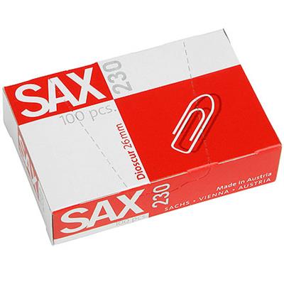 SAX 230 Büroklammern, 26mm 100er