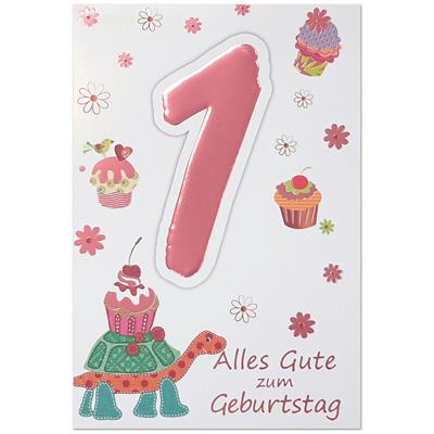 Bil. Geburtstag Alter "1"