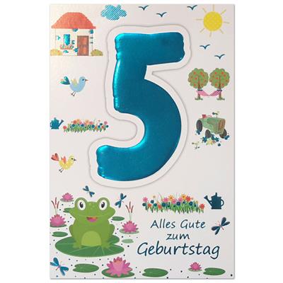 Bil. Geburtstag Alter "5"