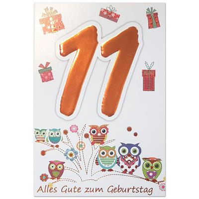 Bil. Geburtstag Alter "11"