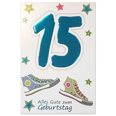 Bil. Geburtstag Alter "15"