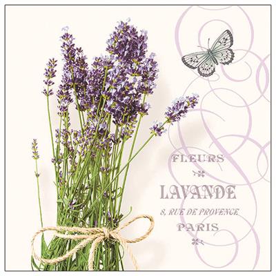 Servietten 20er Bunch Of Lavender, 33cm