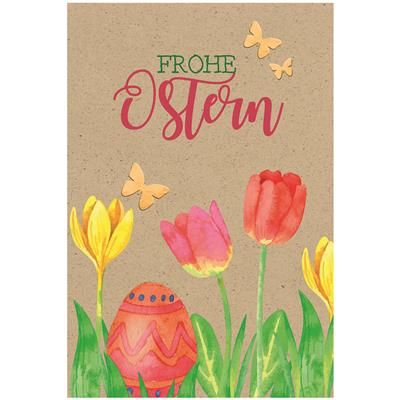 Bil. Ostern Tulpen mit Osterei