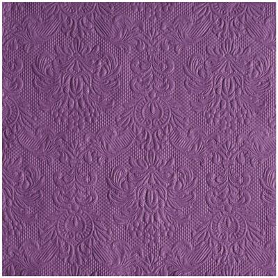 Servietten 15er Elegance purple, 40cm