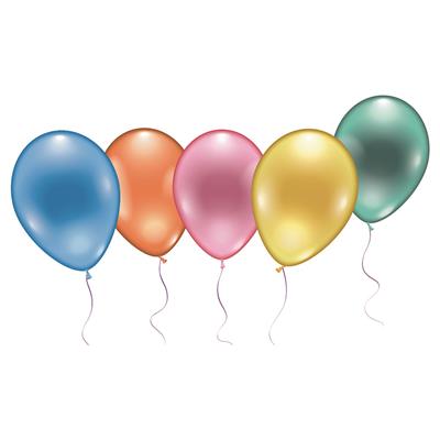 8er Luftballons perlmutt