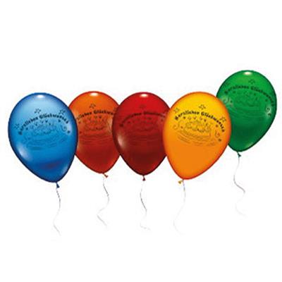 Luftballons, "Herzlichen Glückwunsch"