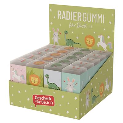 Radiergummi Paket 4x6, Lieblinge