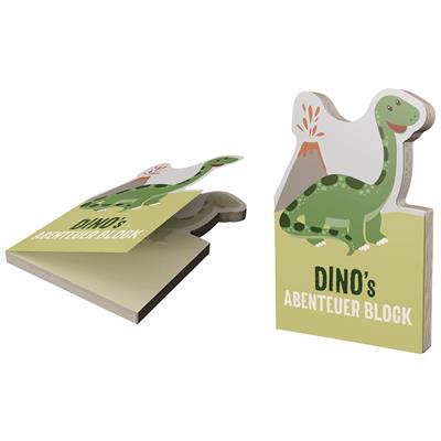 Notizblock Dino 12x8cm