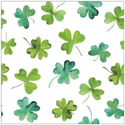 Servietten 20er Good Lack Shamrocks, 33cm