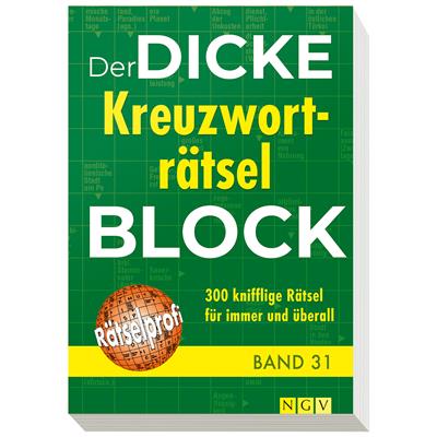 Kreuzworträtsel-Block Band 31, 336 Seiten