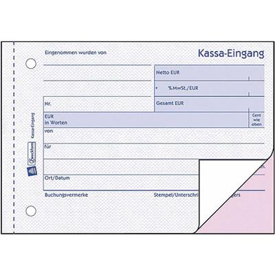 Zweckform KassaEingang A6 quer, 2x40 Blatt