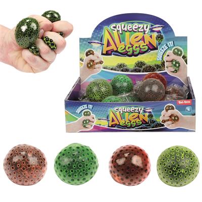 Quetsch-Ball Alien 5,5 cm