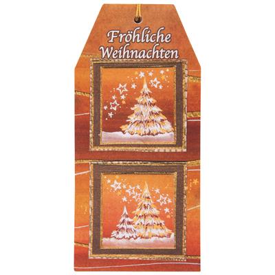 Geschenkanhänger "Weihnachten" traditonell