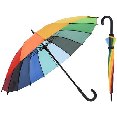 Regenschirm 80cm Regenbogen