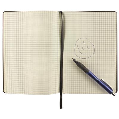 Notizbuch mit Softgrip-Einband 14,8x21cm