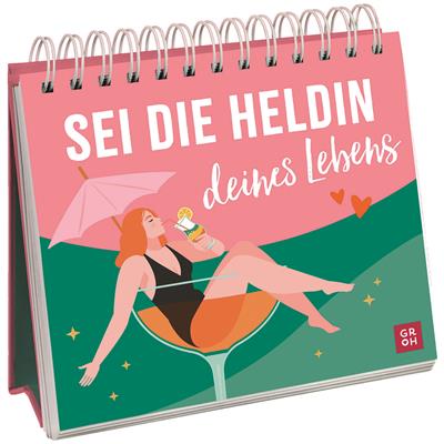 Aufstellbuch "Sei die Heldin deines Lebens"