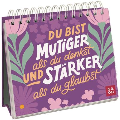 Aufstellbuch "Du bist mutiger"