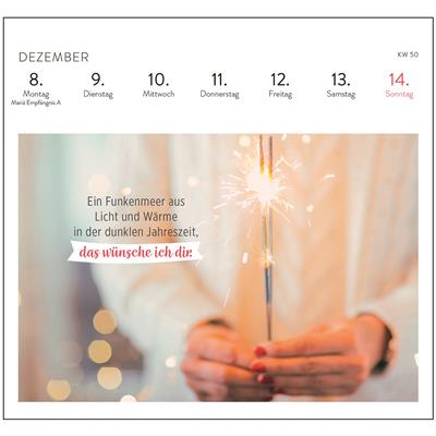 Aufstellkalender "Was ich dir wünsche" 2025