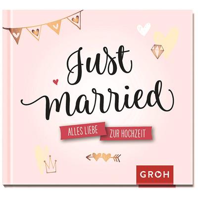 Geschenkbuch "Just married"