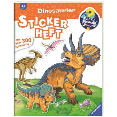 Rav. WWW Stickerheft: Dinosaurier