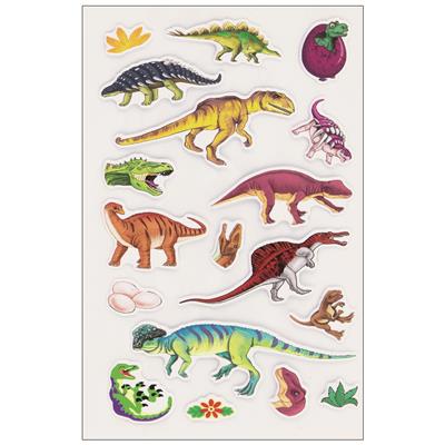 Sticker Dino und Einhorn, 18 Sticker