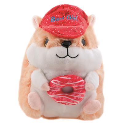 Plüsch Hamster mit Kappe, 30cm