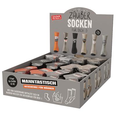 Zaubersocken Paket 6x4, Mann