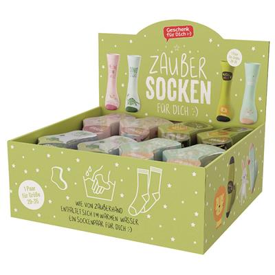 Zaubersocken Paket 6x4, Lieblinge