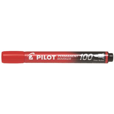 Pilot SCA-100 Marker permanent rot Rundspitze