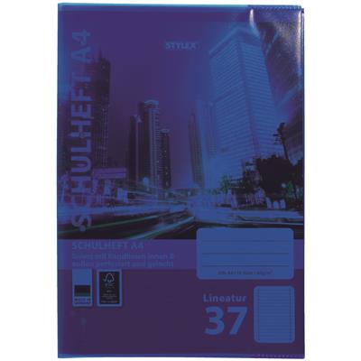 Heftumschläge, DIN A4, farbig transparent, 5er Pack