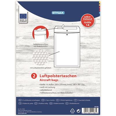 2er Luftpolstertaschen D - 200x275mm