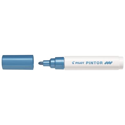 Pilot Pintor Marker Medium metallic blau