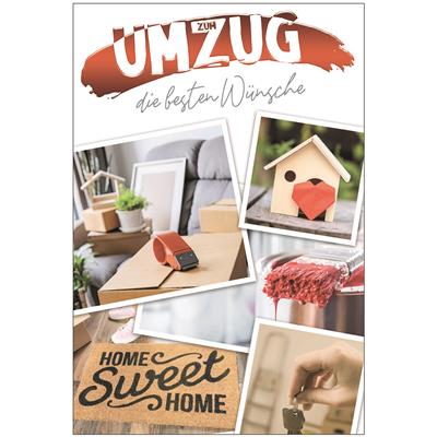 Bil. Umzug Home Sweet Home