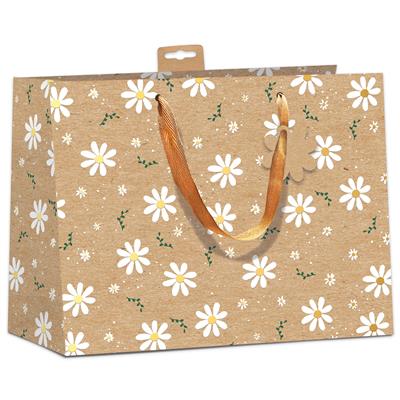 Geschenktasche "Blumen" quer