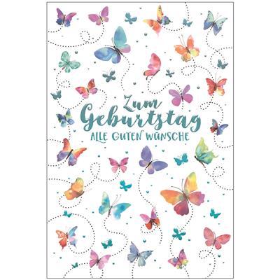 Bil. Geburtstag Schmetterlinge