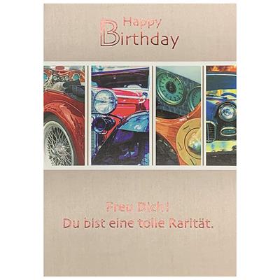 Bil. Geburtstag Autos