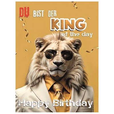 Bil. Geburtstag Du bist der King