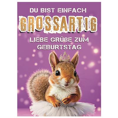 Bil. Geburtstag Großartig