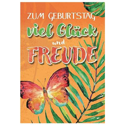 Bil. Geburtstag Glück und Freude