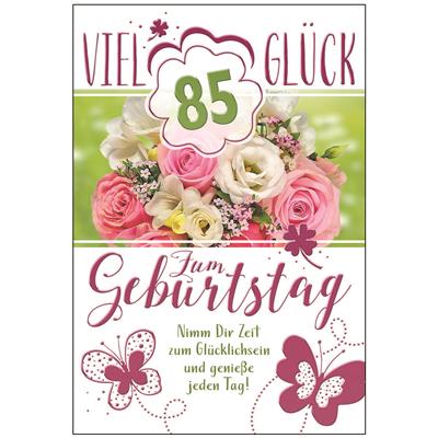 Bil. Geburtstag 85 Blumenstrauß