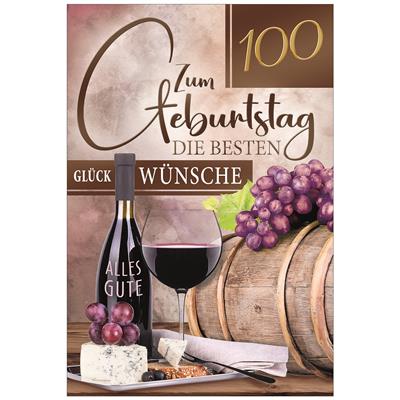 Bil. Geburtstag 100 Wein
