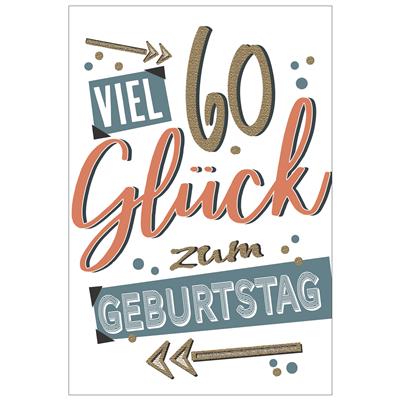 Bil. Geburtstag 60 Viel Glück